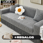 Gris / Blanco / 2 Asientos