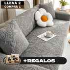 Gris / Blanco / 2 Asientos