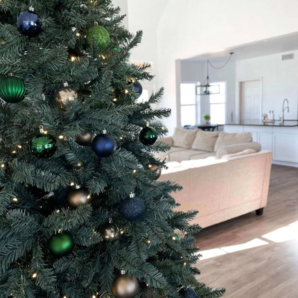 Árbol de Navidad Artificial Abeto Azul Tribeca con 550 Luces LED – 2,10 m (7 pies) 🎄