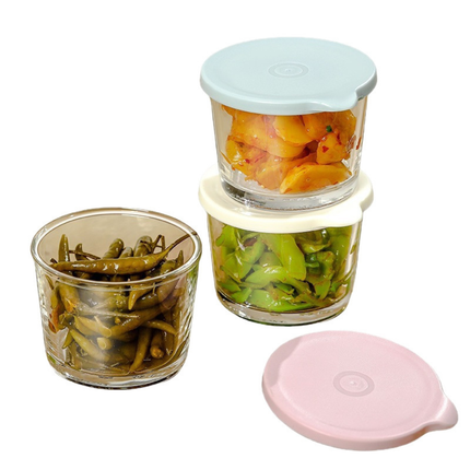 Juego de Potes FreshSeal de Vidrio Templado