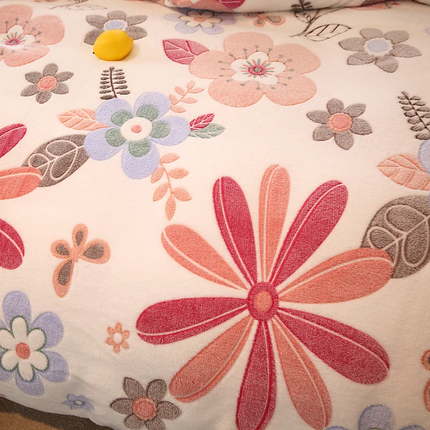 Juego de Ropa de Cama en Algodón y Lana