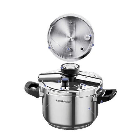Olla a Presión Supor de 3 Capas de Acero Inoxidable con Manijas de Goma