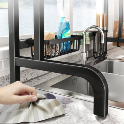 Organizador de Cocina Multifuncional en Acero Inoxidable